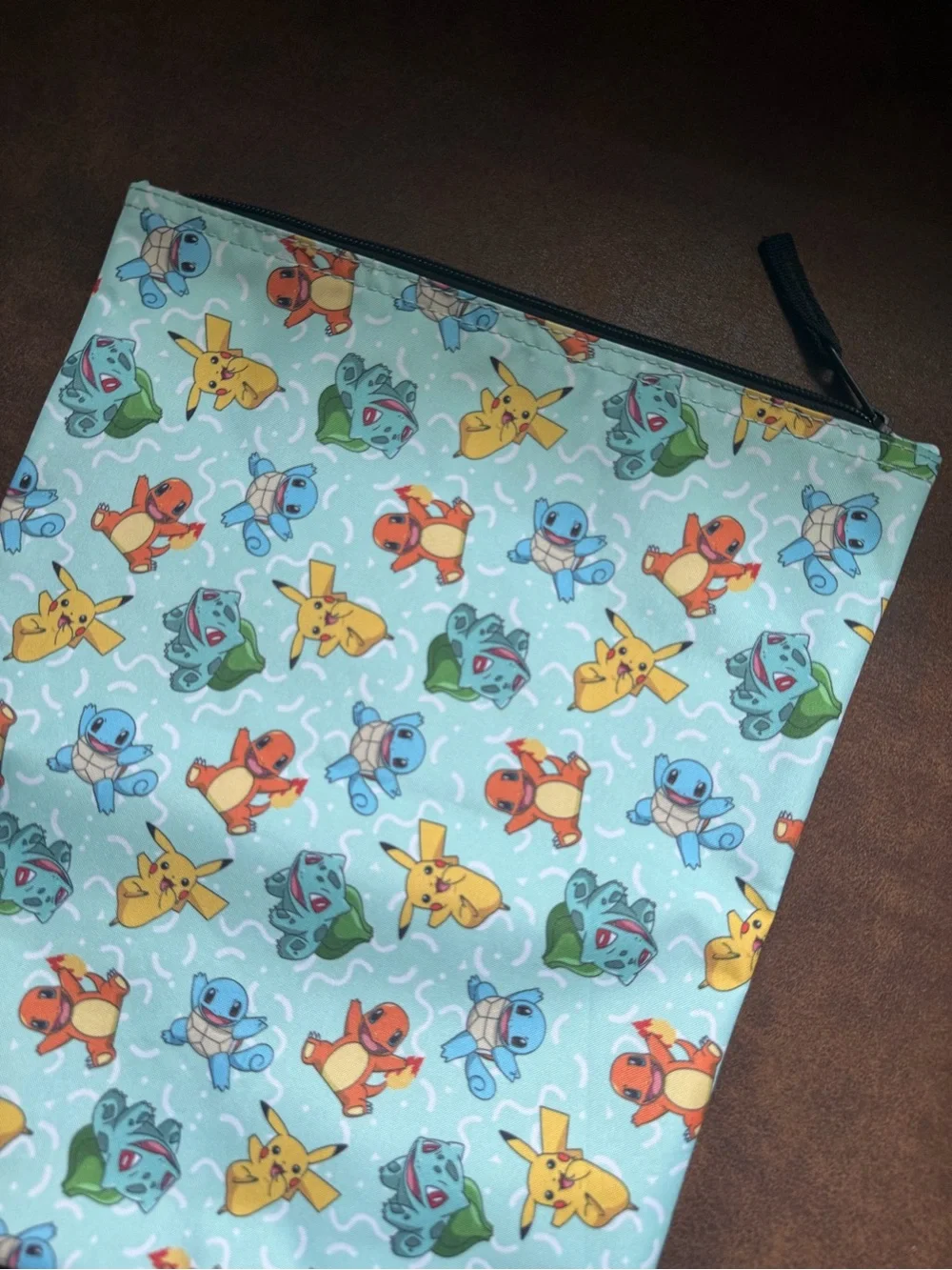 🆕 Bioworld Pokémon All-Over-Print Laptop/Utility Zipper Pouch Bag